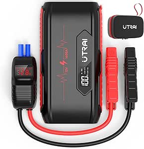 サクラチェッカー Utrai ジャンプスターター 12v車用 000mah 大容量 ピーク電流1600a 7lガソリンのやらせ評価 口コミをチェック