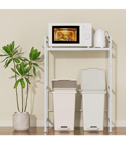 Amazon.co.jp: レンジ台 幅60 4段 大型レンジ対応 高耐荷設計 スライド