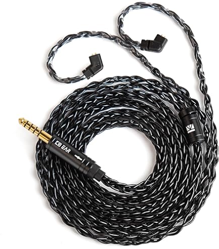 Amazon | 【JSHiFi-Shadow】リケーブルQDC4.4mmイヤホン延長5極4.4mm