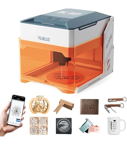 Amazon | WAINLUX K8 レーザー彫刻機 小型 レーザー加工機 5W ミニ