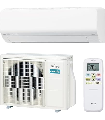 Amazon | 富士通ゼネラル エアコン 14畳用 ノクリアZシリーズ(ホワイト