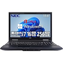 Amazon.co.jp: 【整備済み品】 NEC ハイスペック ノートパソコン/15.6