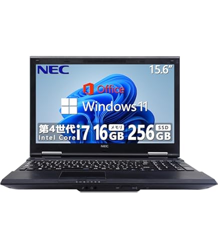 Amazon.co.jp: 【整備済み品】 NEC ノートパソコン VK26 VK27/□高性能 