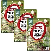 Amazon.co.jp: 【3袋】 ラカント飴 ラカント カロリーゼロ飴 抹茶