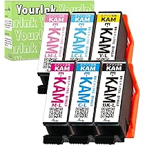Amazon.co.jp: YourInk KAM-6CL-L カメ 増量6色セットエプソン
