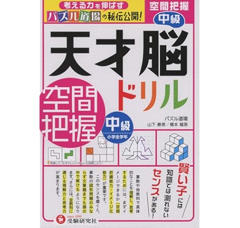 天才脳ドリル 空間把握 中級 小学全学年向け 思考力トレーニング 山下善徳 橋本龍吾 本 通販 Amazon