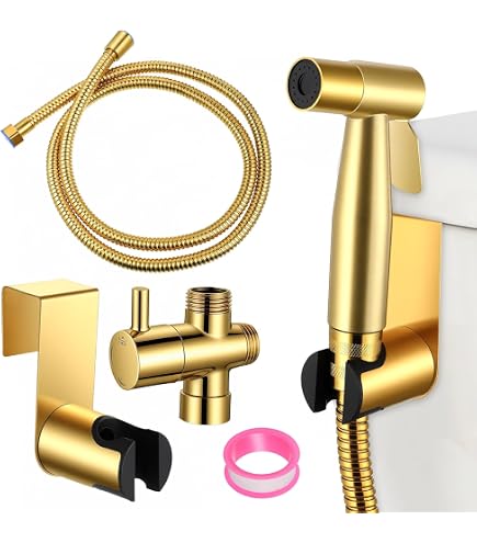 Handheld Bidet Sprayer For Toilet Warm Water Wipphs Stainless Steel | INDIA