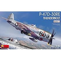Amazon | ミニアート 1/48 P-47D-30RE サンダーボルト