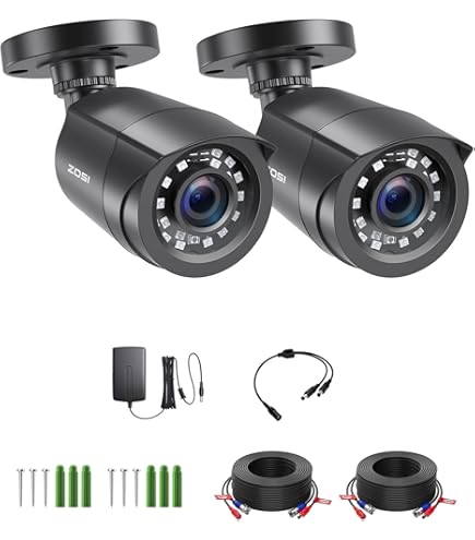 Amazon.co.jp: NSS 防犯カメラ AHD 防水 暗視 電動バリ