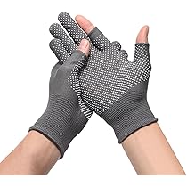 Amazon.co.jp: [Unikato] 作業手袋 薄手 2本指出し 軍手 10双