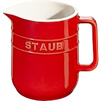 staub ストウブ 「 クリーマー チェリー 」 セラミック ミルク ピッチャー 耐熱 電子レンジ対応 【日本正規販売品】 Mini pitcher 40511-804