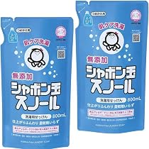 Amazon | 【2袋セット】 無添加 シャボン玉 スノール 詰め替え用