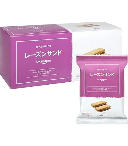 Amazon.co.jp: ブルボン レーズンサンド 102g×12袋 : 食品・飲料・お酒