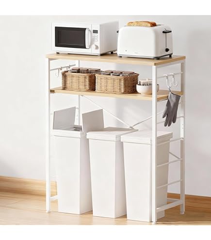ゴミ箱上ラック 幅80×奥行40×高さ100cm キッチンラック 5段可動棚 レ Amazon.co.jp: ゴミ箱上ラック 幅80×奥行40×高さ100cm キッチンラック