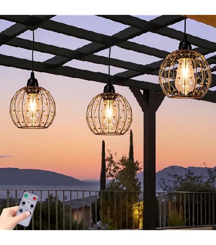 Amazon.co.jp: 電池式吊り下げ式屋外シャンデリア、バッテリーパワー 5 Amazon.co.jp: 電池式吊り下げ式屋外シャンデリア、バッテリーパワー 5