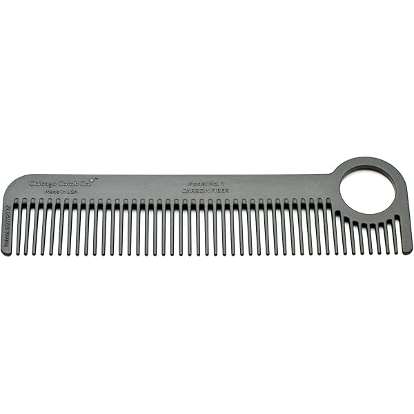 Amazon | Chicago Comb Model 2 Carbon Fiber, Made in USA