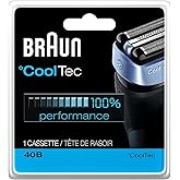 BRAUN 40B CoolTec Cassette Foil Cutter メンズシェーバーの交換カミソリ [並行輸入品]