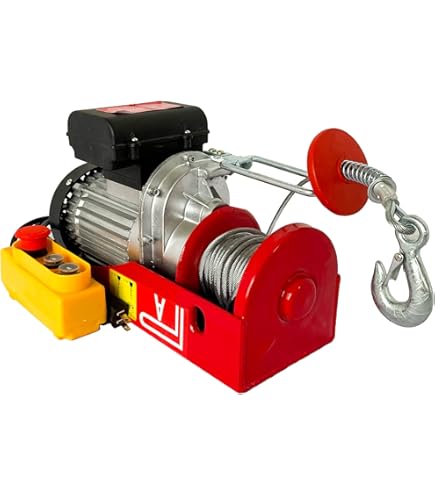 Amazon.co.jp: HHH 電気ホイスト 80kg 揚程10m ZS-80 : 産業
