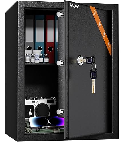 Amazon.co.jp: KABISAFE 投入式金庫 家庭用 テンキー式 セキュリティー