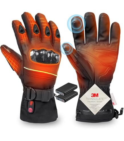 Amazon.co.jp: Codify 電熱グローブ バイク 電熱手袋【3秒で速暖 両面