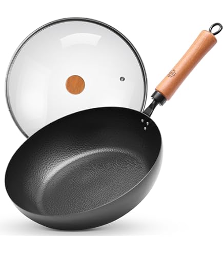 Amazon｜WANGYUANJI フライパン 28cm 深型 鉄フライパン 窒化鉄 IH