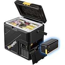 BougeRV 車載冷蔵庫 20L Amazon.co.jp: BougeRV 車載冷蔵庫 ポーダブル冷蔵庫 19L -20℃～20