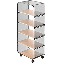 90s パンチング メタル ワゴン スチール ラック キャスター付き Y2K キャスター付きラック キャスター付パンチングメタルラック 4段収納