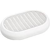 Amazonベーシック ソープディッシュ ステンレススチール ホワイト