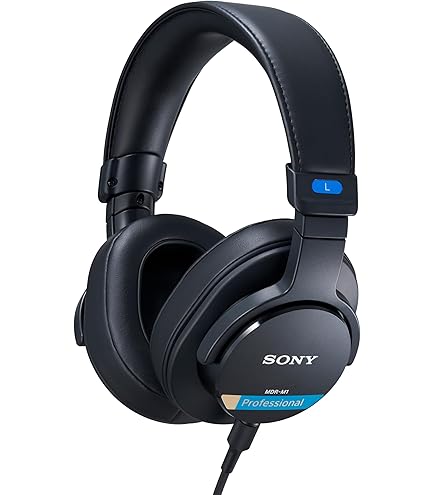 Amazon | SONY 有線 密閉型スタジオモニターヘッドホン 黒 MDR