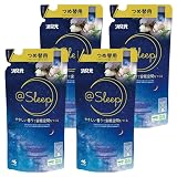 【まとめ買い】消臭元 消臭元＠Sleep ゆめごこちフルール 消臭剤 芳香剤 (つめ替用400ml ×4個)
