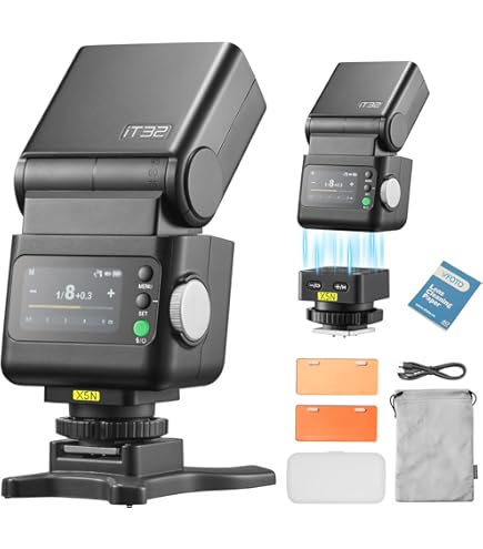 Amazon | Godox iT32 ストロボ & X5-N トリガー カメラフラッシュ