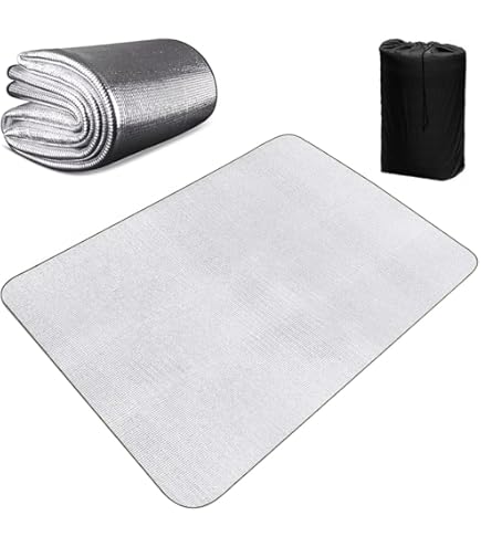 キャンプマット 75×200cm Amazon | 銀マット 極厚 8mm キャンプ用 120/150/180/200cm×200cm