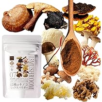 きのこ Amazon.co.jp: 満天屋-MANTENYA 特選粉末 13種のキノコミックス