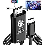 Switch ドック【SiciMux新型人気版】 Switch テレビ接続出力 Switch HDMIケーブル付き「4K&1080P解像度 TVモード HDMI変換 PD充電機能」 スイッチ ドック取替 switch テレビ接続ケーブル 長さ2ⅿ 小
