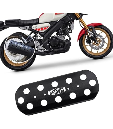 Amazon | バイク用ショートエキゾーストマフラー Compatible With MT03