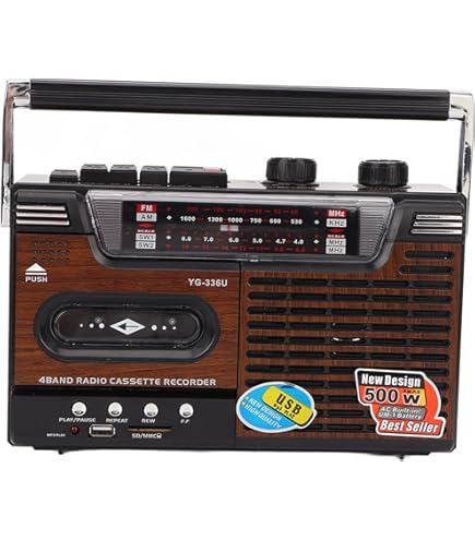 Amazon.co.jp: life_mart ラジオカセットレコーダー 【 AM・FM対応 2