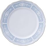 Noritake ノリタケ プレート 27cm レースウッドゴールド 1枚 ブルー ファインポーセレン 1507L/94420