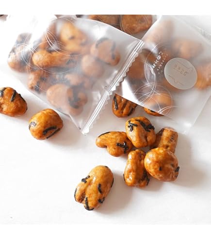 Amazon.co.jp: このみみ ピーカンからから 200g 小分け おかき ナッツ