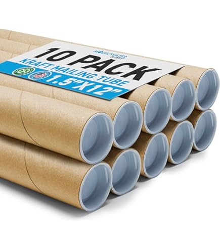 MagicWater Supply Mailing Tube - 3 In X 24 In - Kraft - 1 Pack - For - View #2