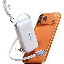 Amazon | TORRAS FlexLine PearlGo モバイルバッテリー 10000mAh 巻き