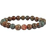Touchstone New Indian Bollywood Finely Cut Finished 8 MM Round Shape Natural Gemstone Power Emitter Stress Reliever Healer Ne