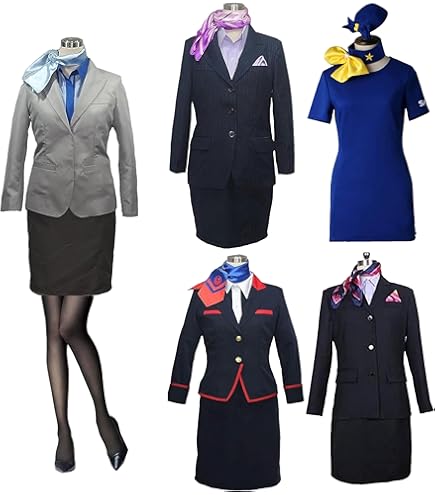 キャビンアテンダント 制服 CUKE TOYS 1/6 客室乗務員 キャビンアテンダント CA 制服 セット