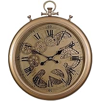 Amazon.co.jp: 掛け時計、大型屋内壁掛け時計、21インチリアル