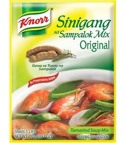 Amazon | Knorr Sinigang na may Gabi Recipe Mix クノール シニガン