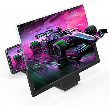 ✨️大人気✨️3D拡大スクリーン スマートフォン用 Amazon.co.jp: 【視力保護・大画面満喫】スクリーンアンプ 正規