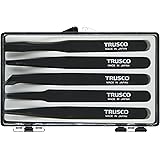 TRUSCO(トラスコ) プラスチック製ピンセット5本組セット TPP-25-SET