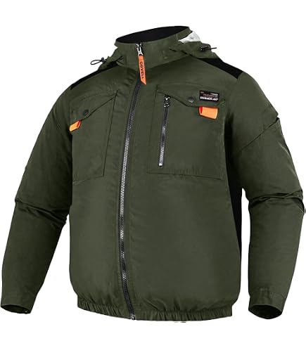 Amazon.co.jp: 空調服Ⓡ 長袖ブルゾン(フルハーネス対応)（ウェア