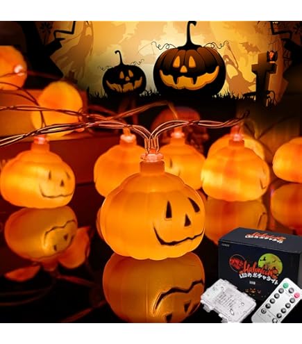 Amazon.co.jp: [EVOLUTER] ハロウィン 飾り イルミネーション