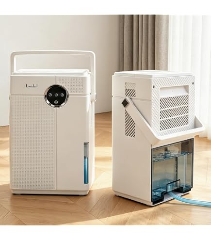 Amazon.co.jp : 排水ホースを備えた除湿機、小さな除湿剤1200ml、rv
