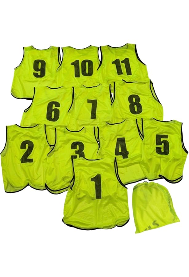 Amazon | [アシックス] ビブス(10枚セット) XSG060 F フラッシュ